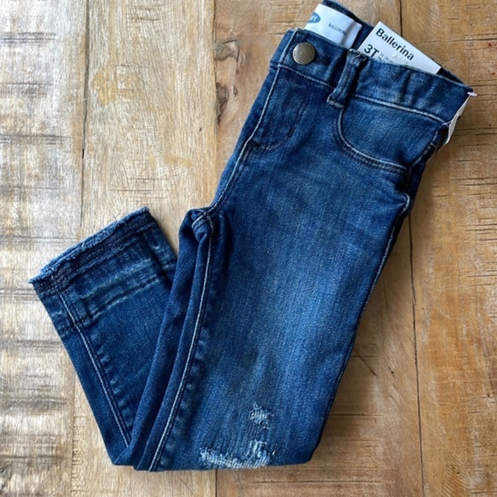NWT Old Navy girls ballerina jeans 3t